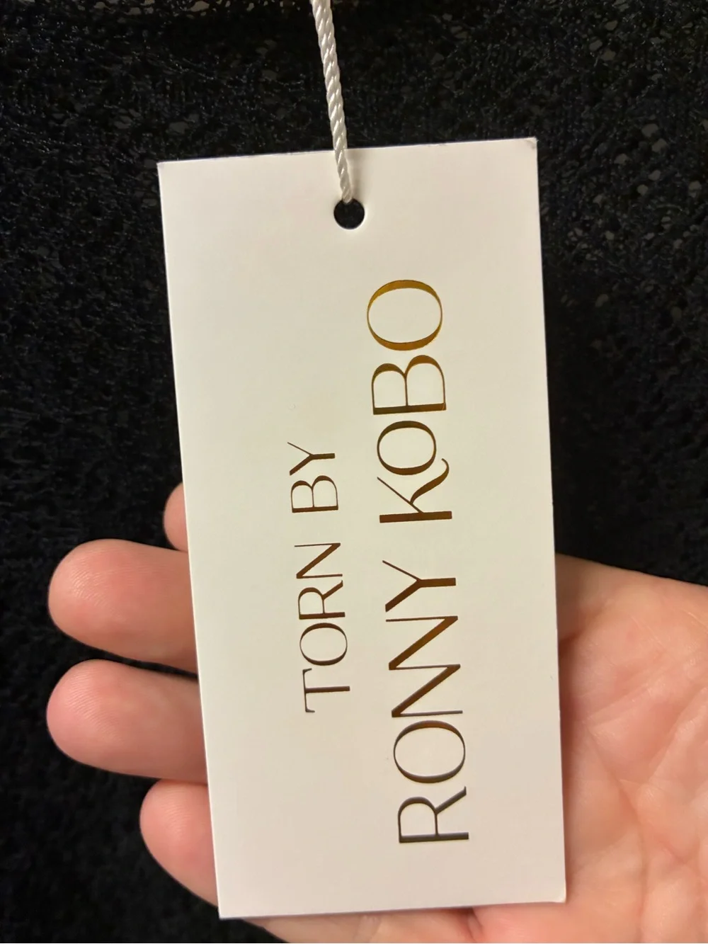 Torn by Ronny Kobo sheer lace